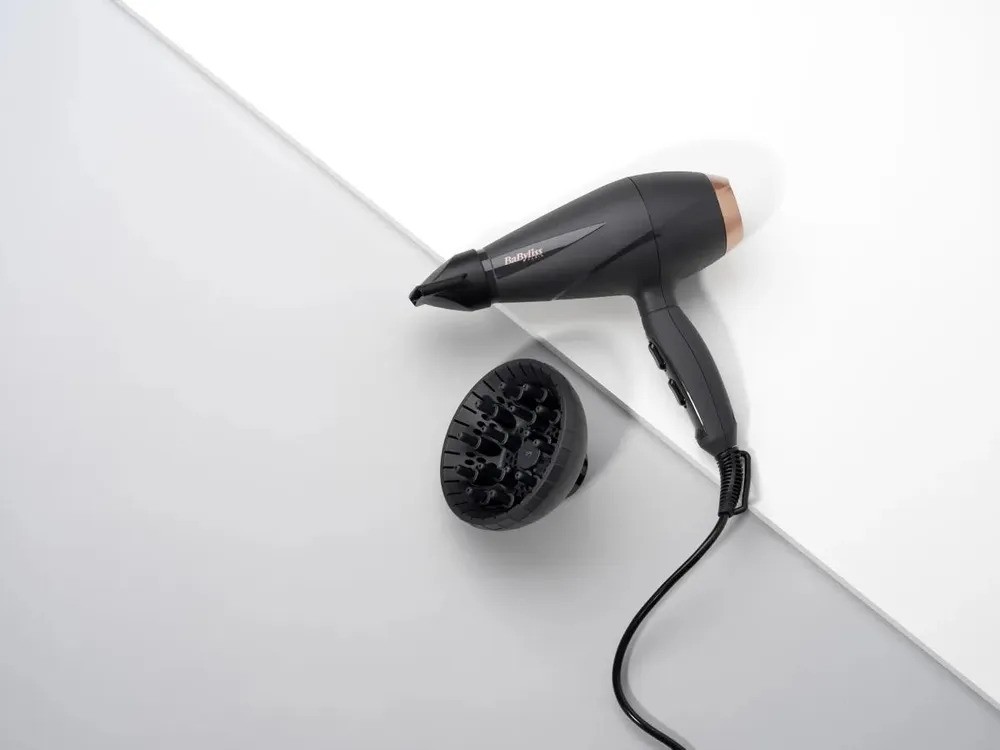 Фен BaByliss 6709DE (серый/розовое золото)