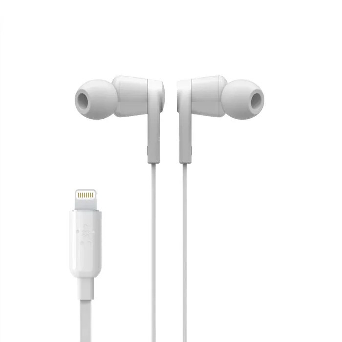 Проводные наушники Belkin Soundform Headphones with Lightning Connector (белый)