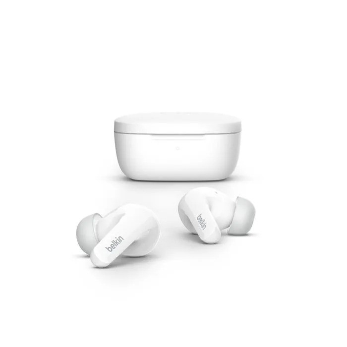 Беспроводные наушники Belkin Soundform Flow Noise Cancelling Earbuds (белый)