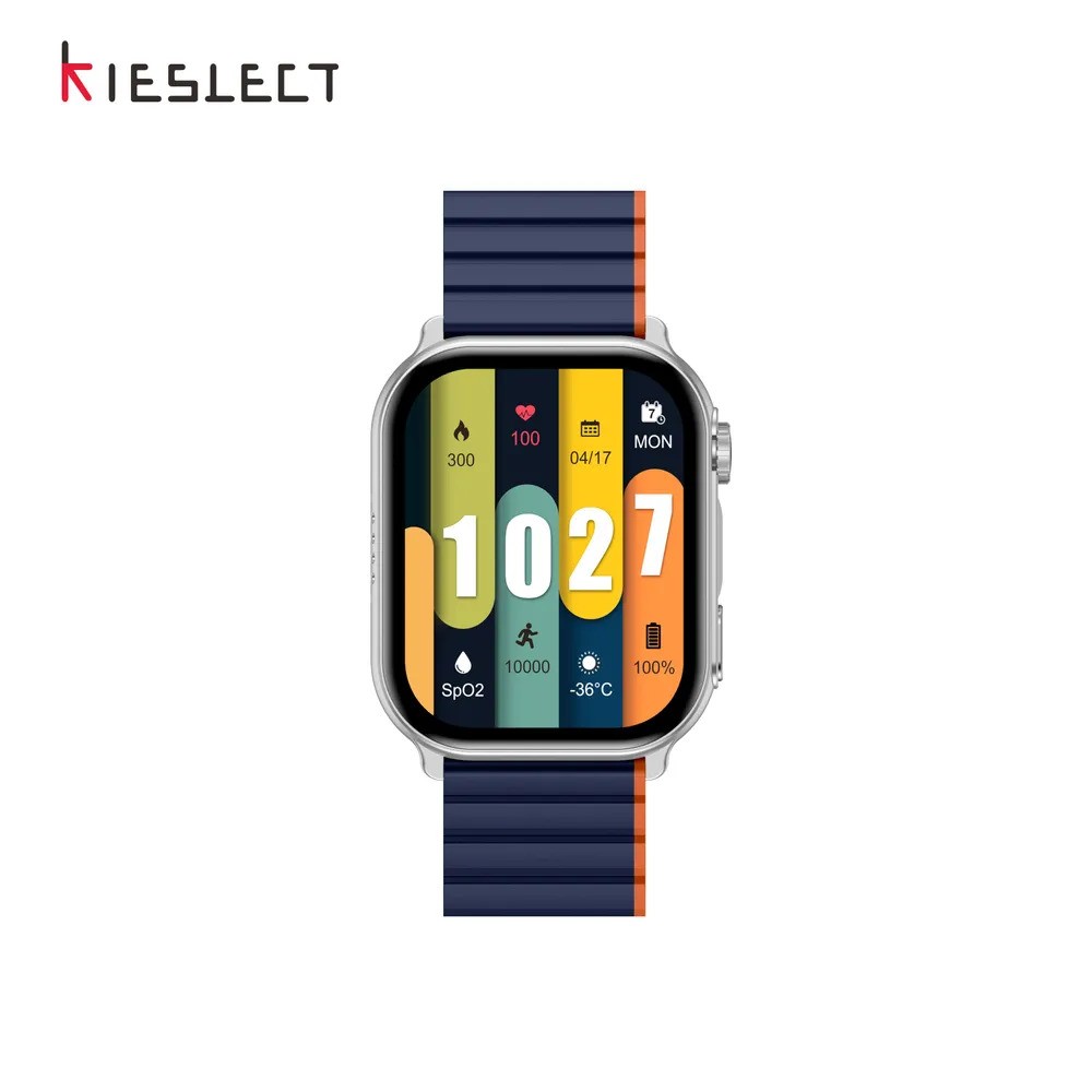 Умные часы Kieslect Calling Watch Ks Pro (серебрянный)