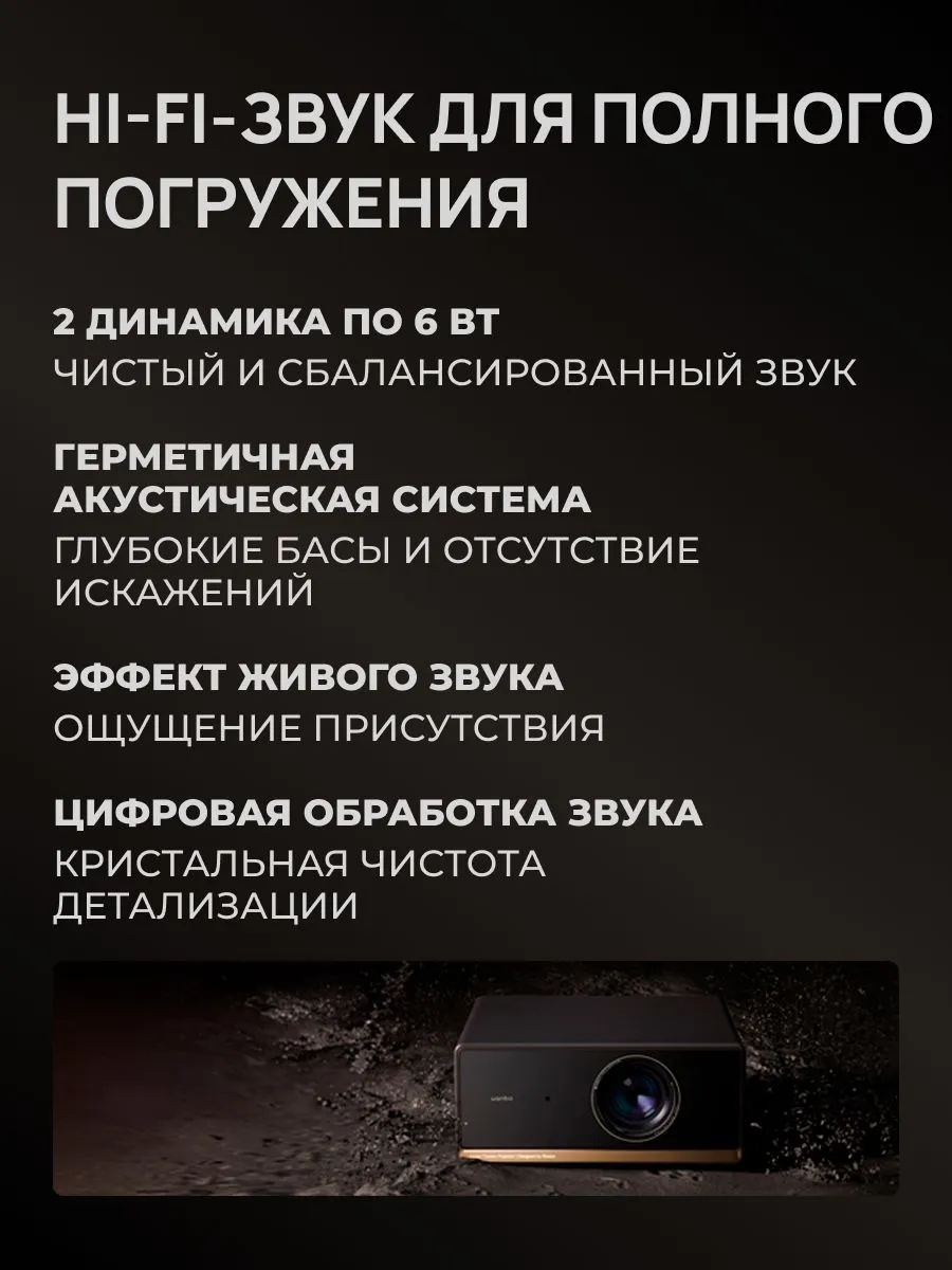 Проектор Wanbo X5 Pro (черный)