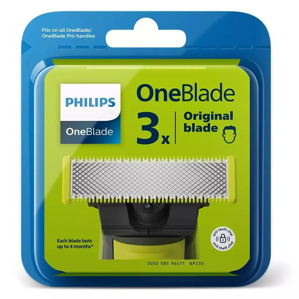 Сменные лезвия Philips Oneblade QP230/50 (3 шт)