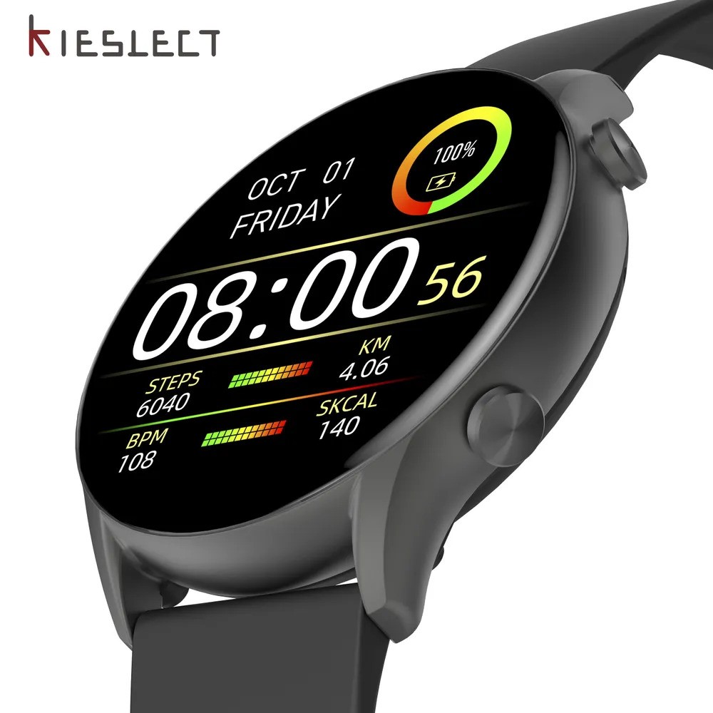 Умные часы Kieslect Smart Calling Watch Kr (черный)