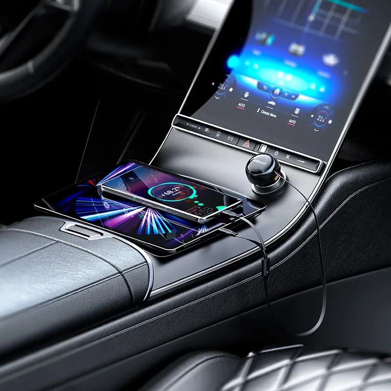 Автомобильное зарядное устройство ACEFAST B13 53W USB-A/2xUSB-C (2-в-1, черный)