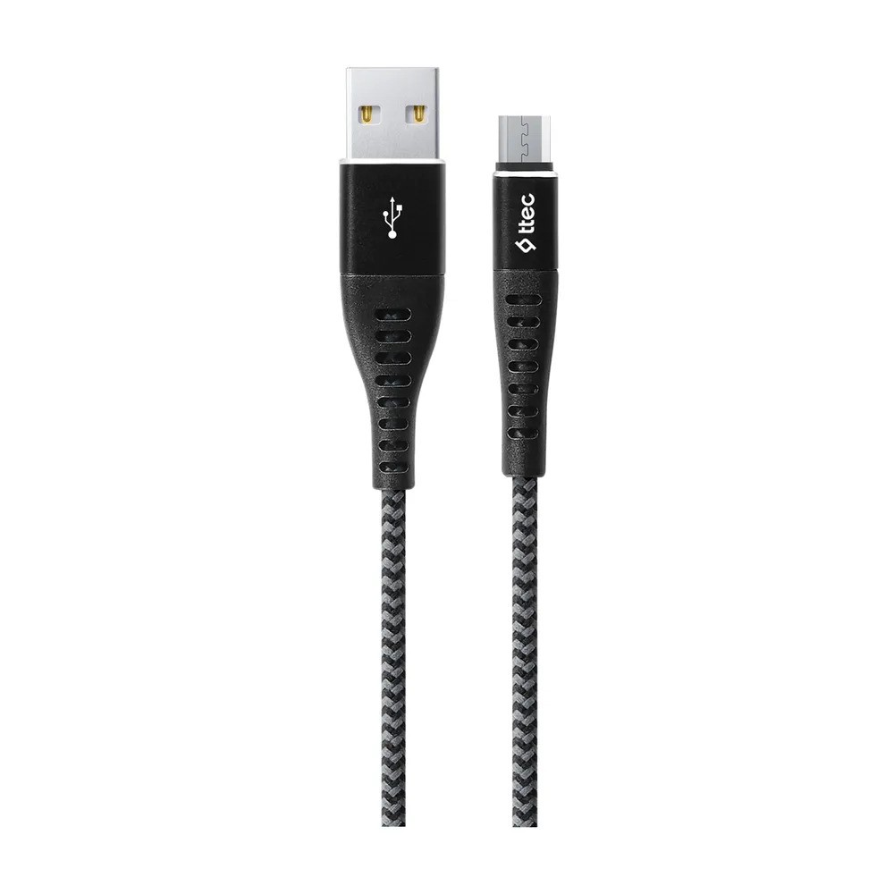 Кабель TTEC ExtremeCable Charge / Data Cable Micro USB (150см, черный)