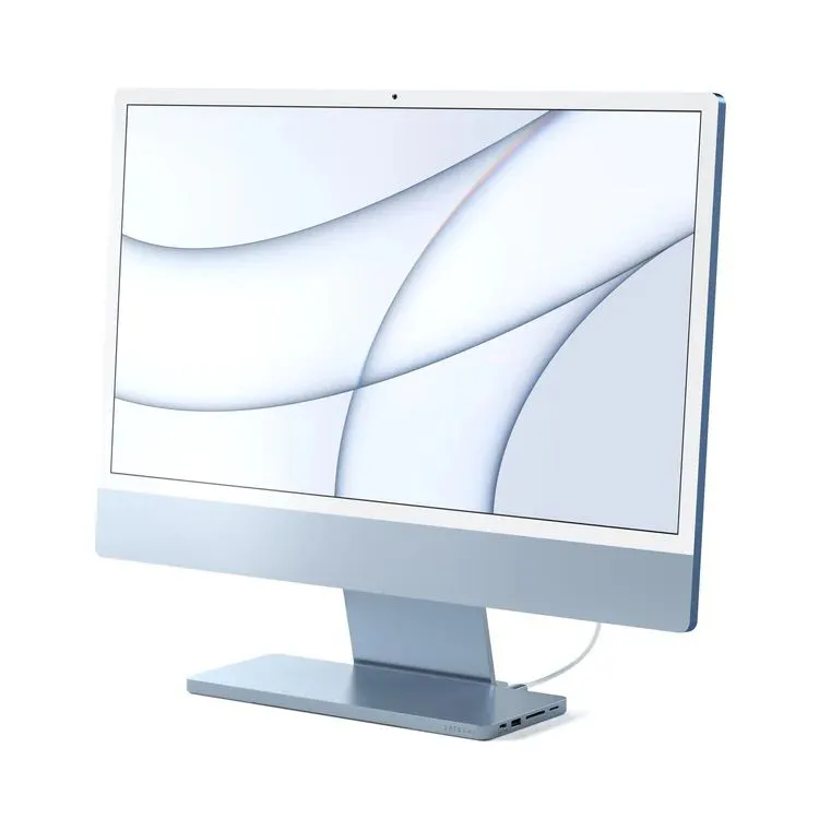 Сверхтонкая док-станция Satechi USB-C Slim Dock (для iMac 24'', серебристый)