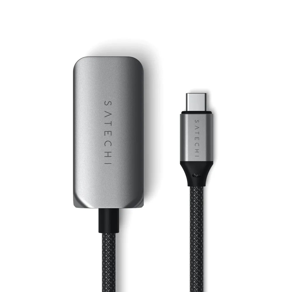 Адаптер Satechi USB-C 2.5 Gigabit Ethernet Adapter (серый)