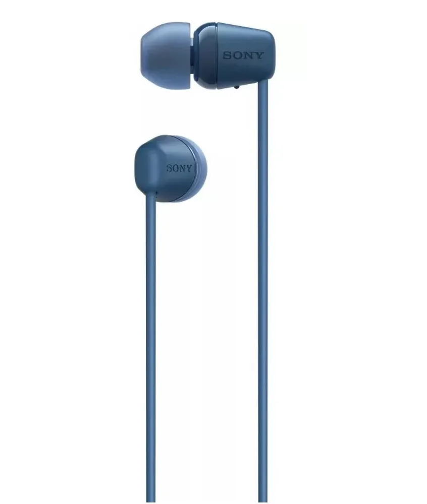 Беспроводные наушники SONY WI-C100 (синий)
