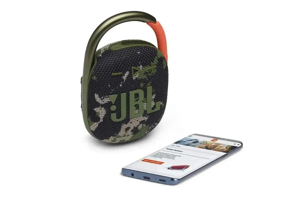 Портативная колонка JBL CLIP 4 (камуфляж)