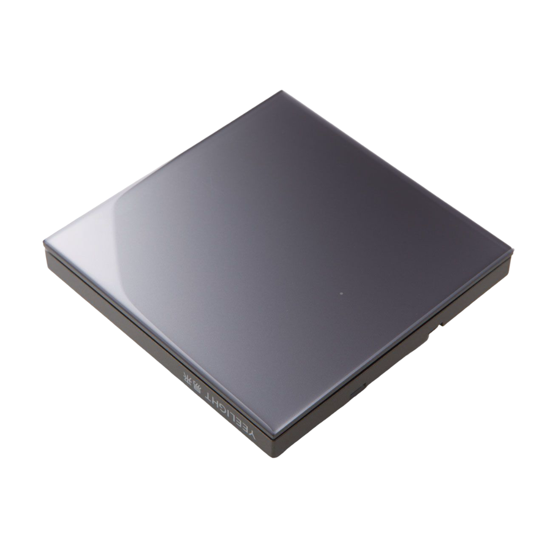 Выключатель Yeelight Pro S21 (N L, проводной, 1 клавиша, серый)
