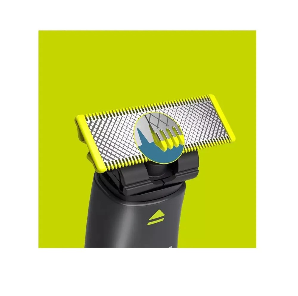 Триммер и бритва Philips OneBlade QP1424/10 (черный)