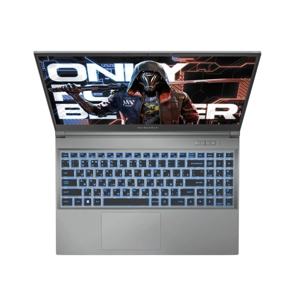 Игровой ноутбук Maibenben X15A-i73645GFSHGRE0 (15.6'', серый)