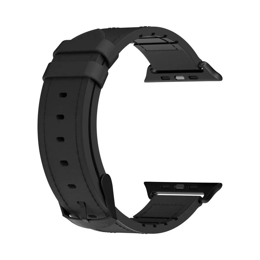 Ремешок SwitchEasy Hybrid (для Apple Watch 42/44/45mm, черный)