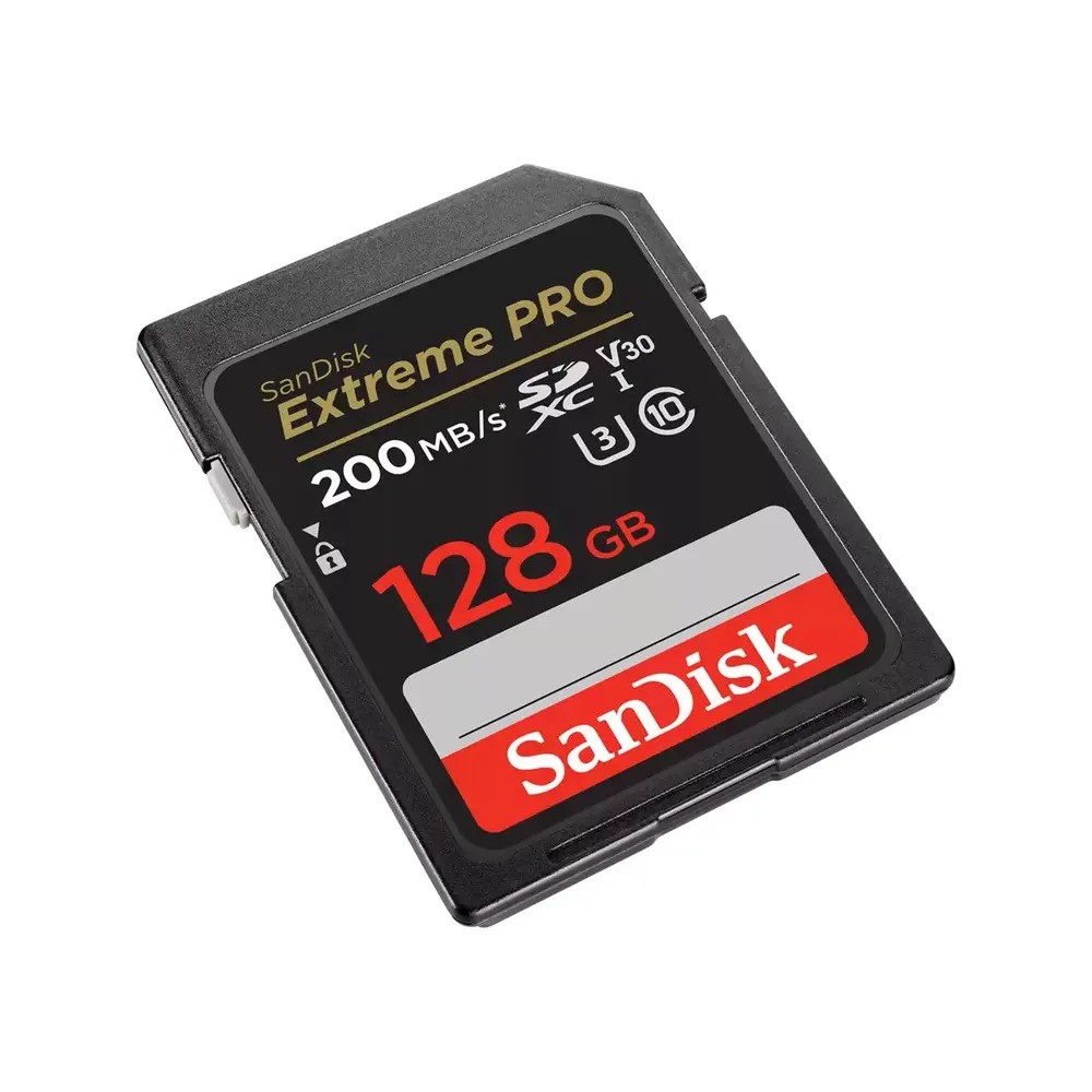 Карта памяти SanDisk Extreme Pro (128 ГБ, черный)