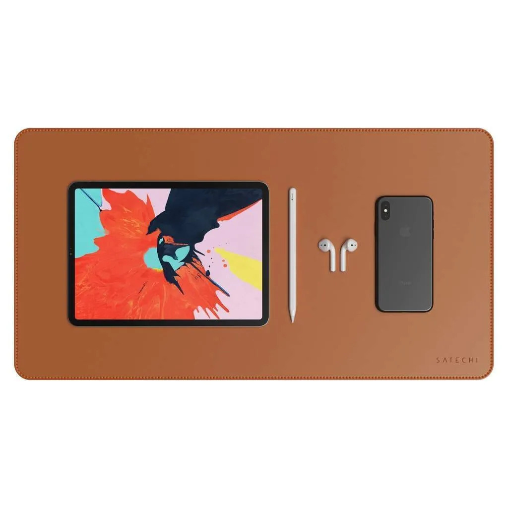 Коврик для мыши Satechi Eco Leather Deskmate (коричневый)