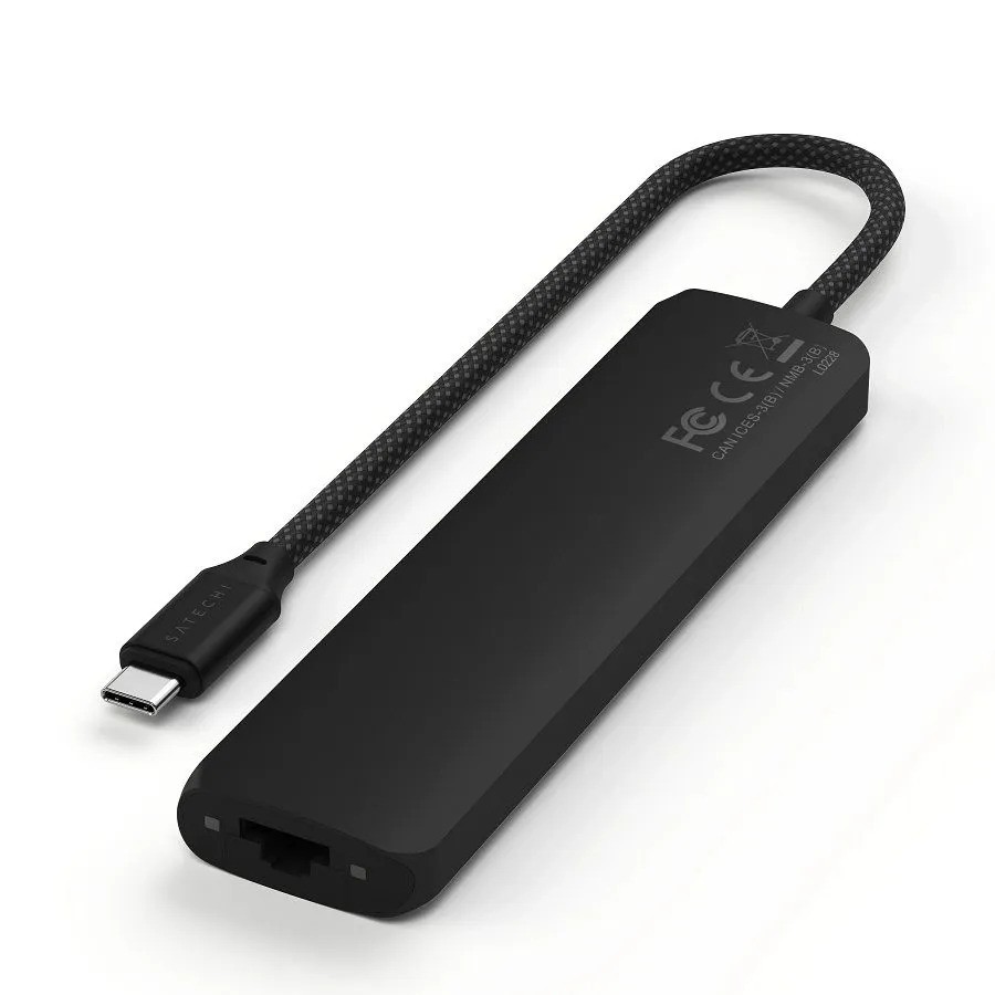 Адаптер Satechi 7-in-1 USB-C (7-в-1, черный)