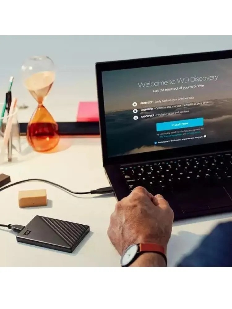 Внешний жесткий диск Western Digital My Passport (5 ТБ, черный)