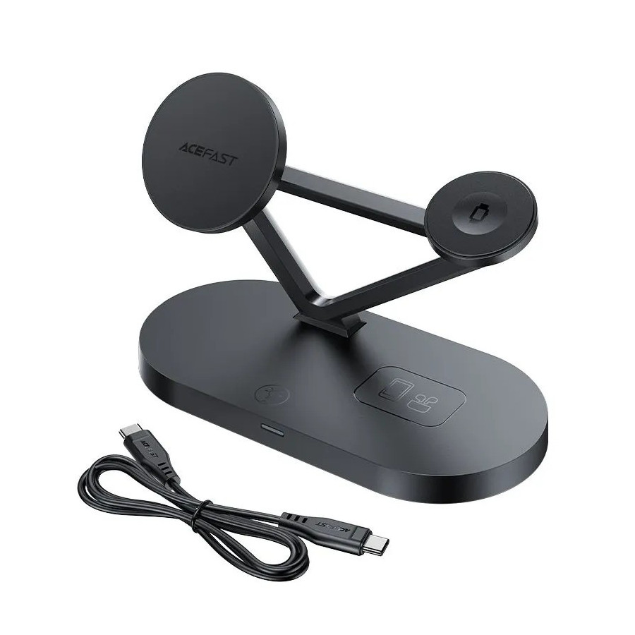 Беспроводное зарядное устройство ACEFAST E9 (3-в-1, черный)
