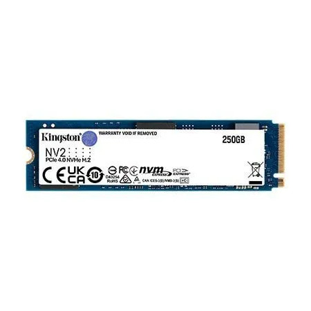 Внутренний SSD накопитель Kingston NV2 (250 ГБ, синий)