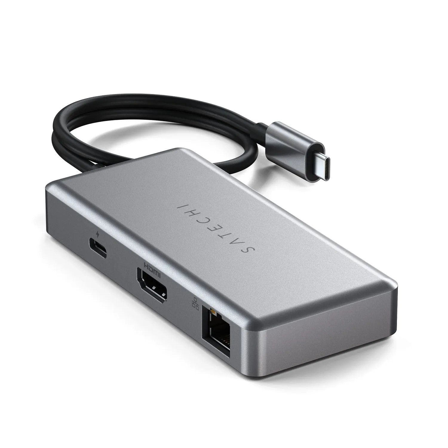 Адаптер Satechi USB-C Multiport Adapter (для Chromebook, серый)