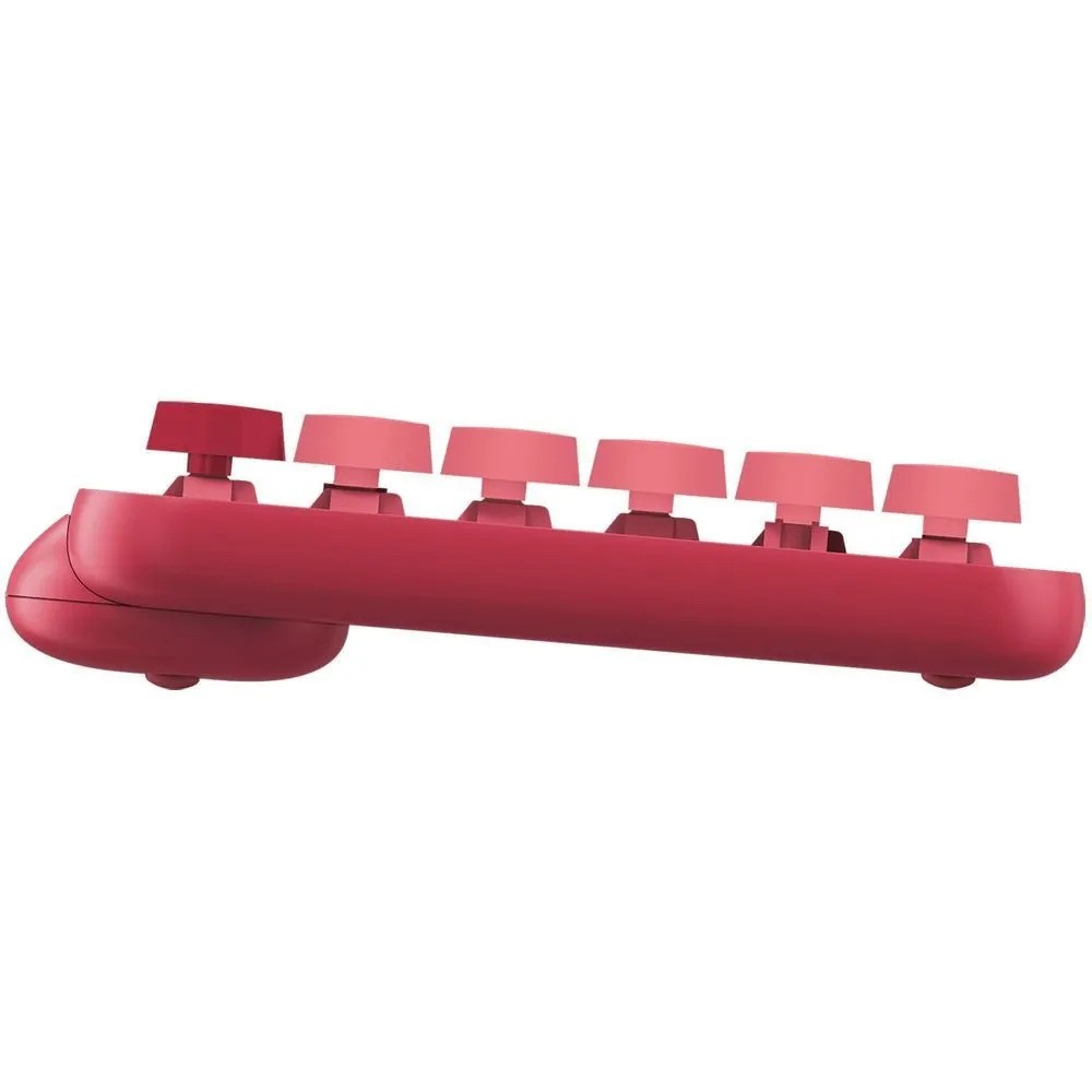 Клавиатура беспроводная Logitech POP Keys Heartbreaker (русская раскладка, розовый)