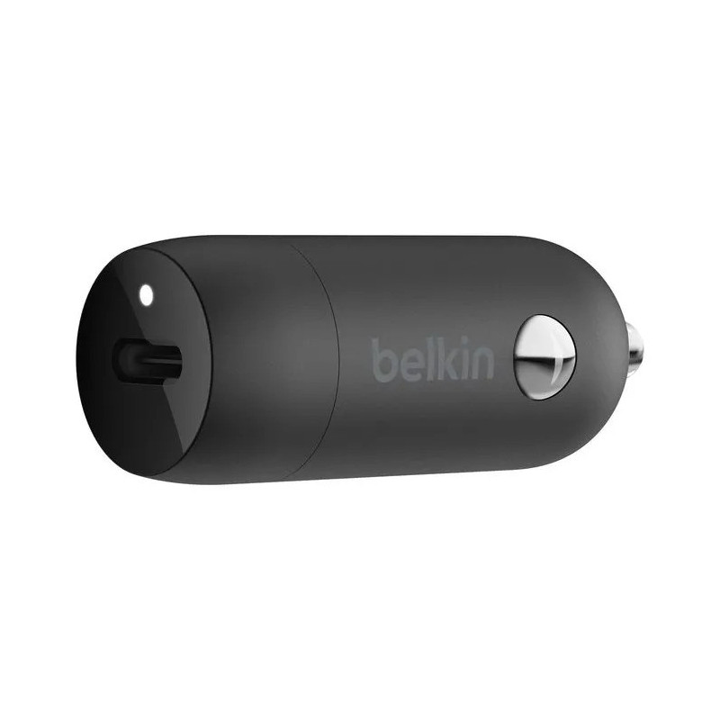 Автомобильное зарядное устройство Belkin BoostCharge USB-C PD Car Charger 20W (черный)
