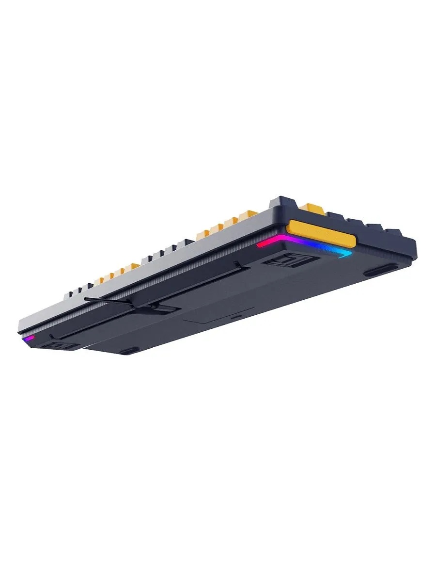 Игровая механическая клавиатура Rapoo V500 PRO (проводная, желтый/синий)