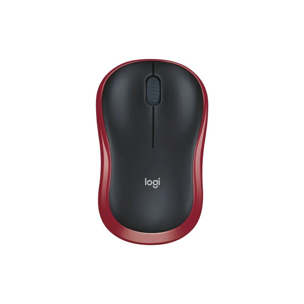Мышь беспроводная Logitech M185 (красный)
