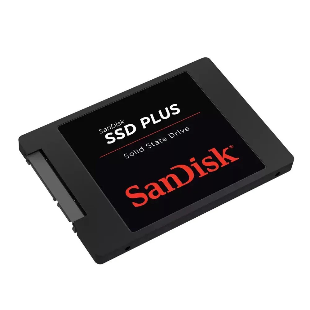 Внутренний SSD накопитель SanDisk SSD Plus (240 ГБ, черный)