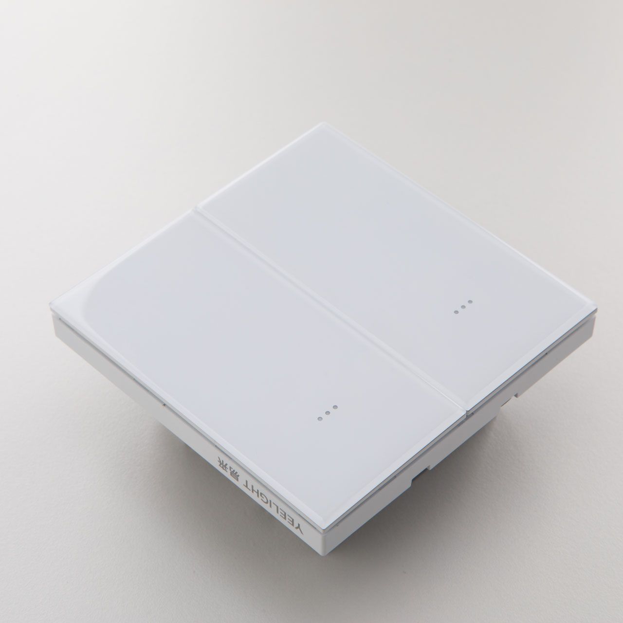 Выключатель Yeelight Pro E20 (N+L or L, проводной, 2 клавиши, белый)