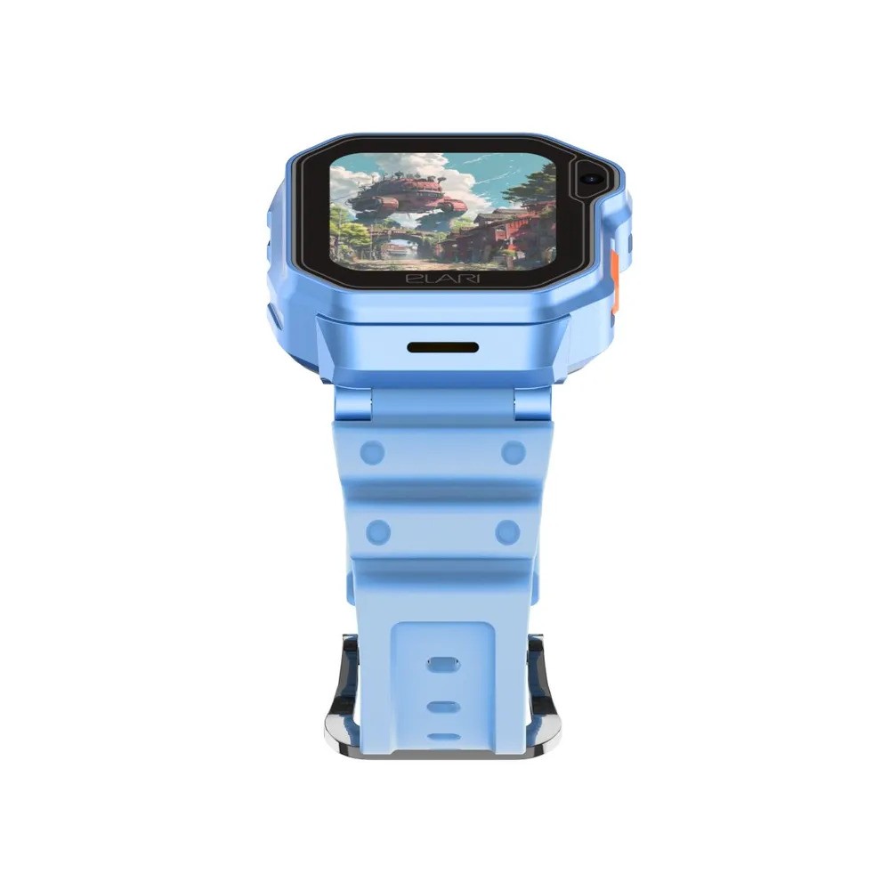 Детские умные часы Elari KidPhone Techno 4G (голубой)