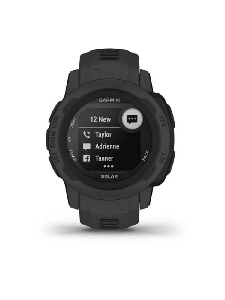 Спортивные часы Garmin Instinct 2s Solar (графит)