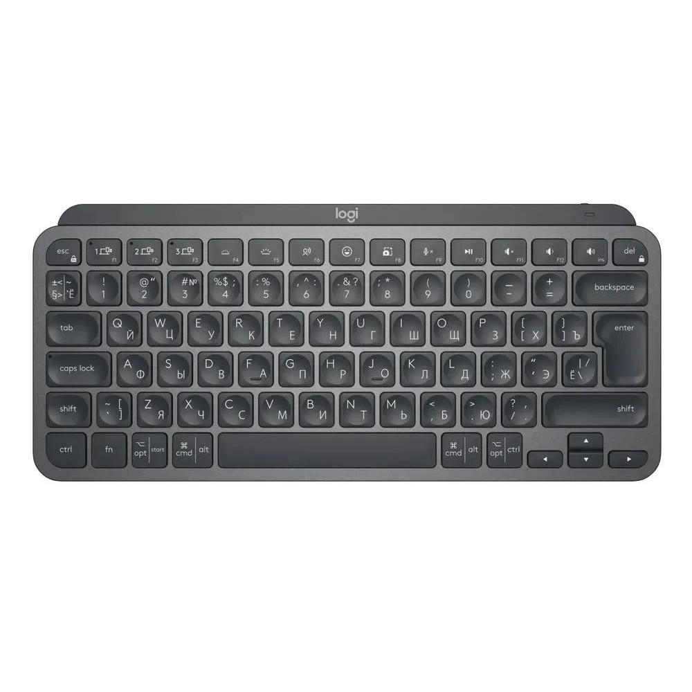 Клавиатура беспроводная Logitech MX Keys Mini Pale (черный)