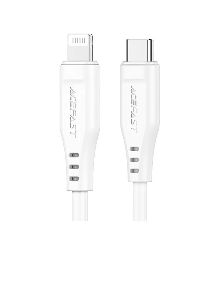 Кабель ACEFAST C3-01 USB-C to Lightning (белый)