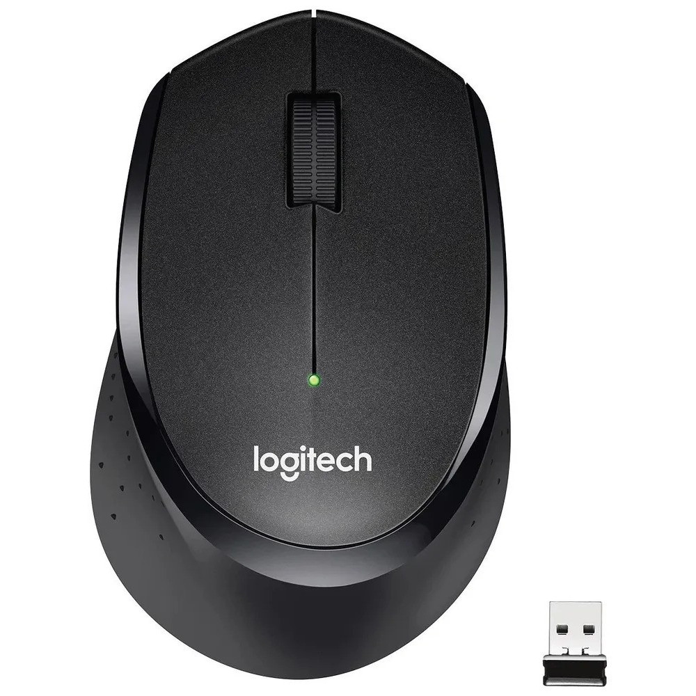 Мышь беспроводная Logitech M330 SILENT PLUS (черный)