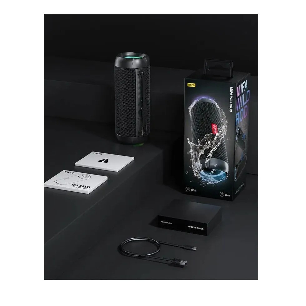 Беспроводная колонка MIFA WildRod (черный)