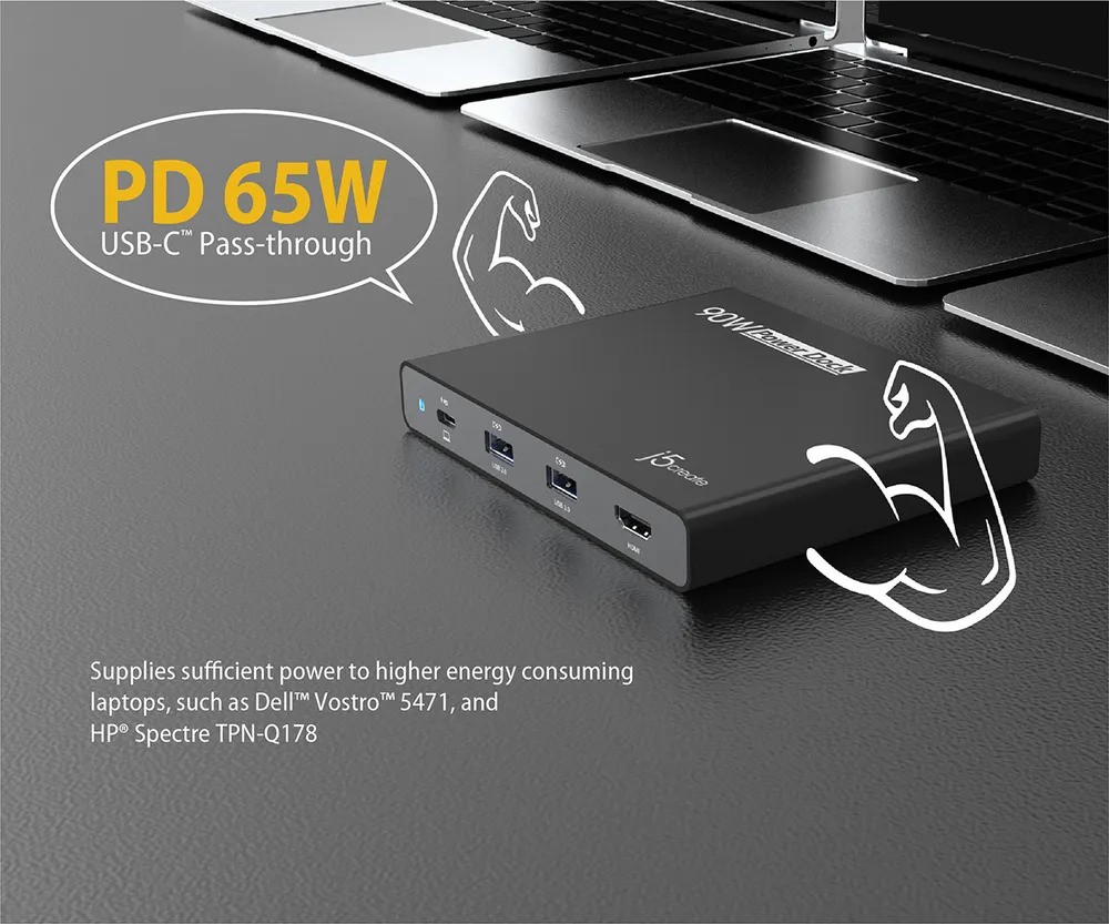 Док-станция j5create 90W (серый)