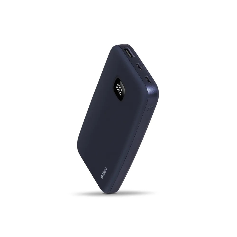 Внешний аккумулятор TTEC ChargeUp LCD 10000mAh (синий)