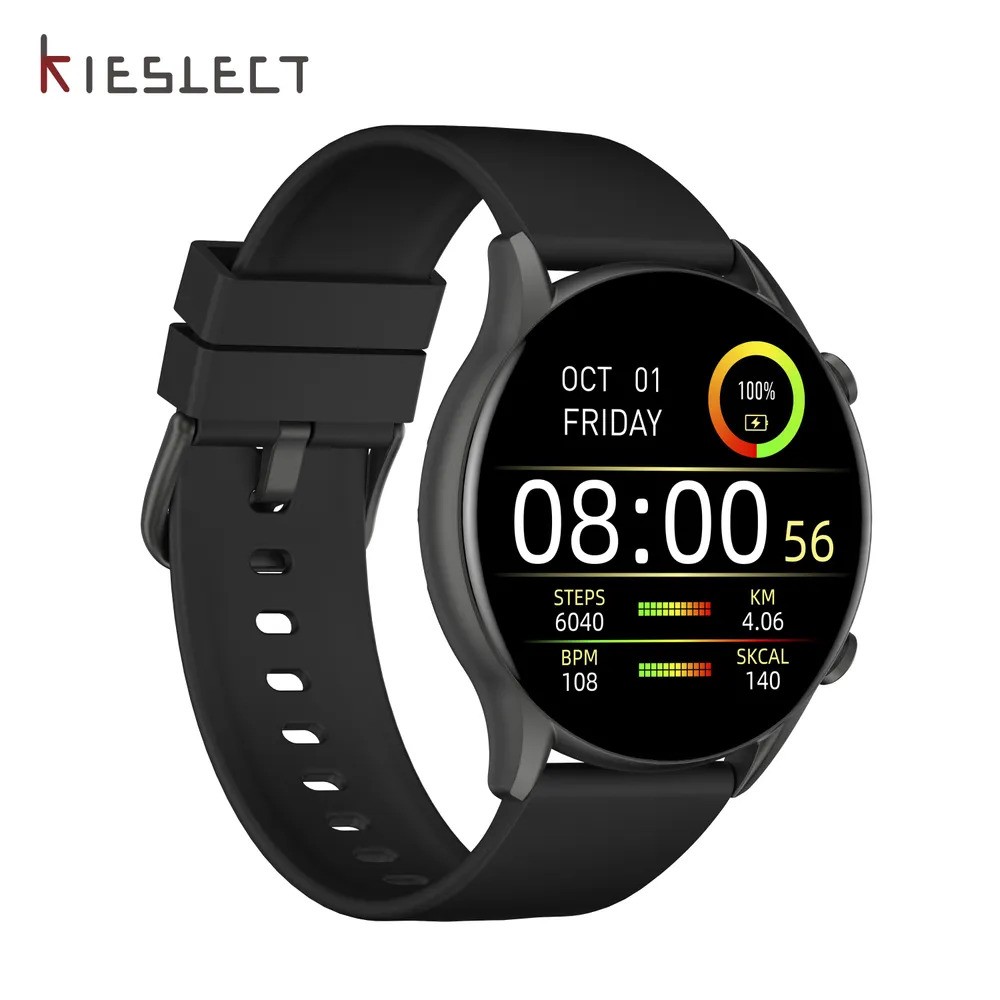 Умные часы Kieslect Smart Calling Watch Kr (черный)