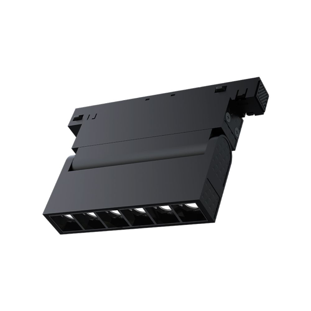 Трековый светильник Yeelight Pro E20 Recessed Magnetic Folding Spotlight (магнитный, поворотный, малый, 6 спотов в контуре, черный)