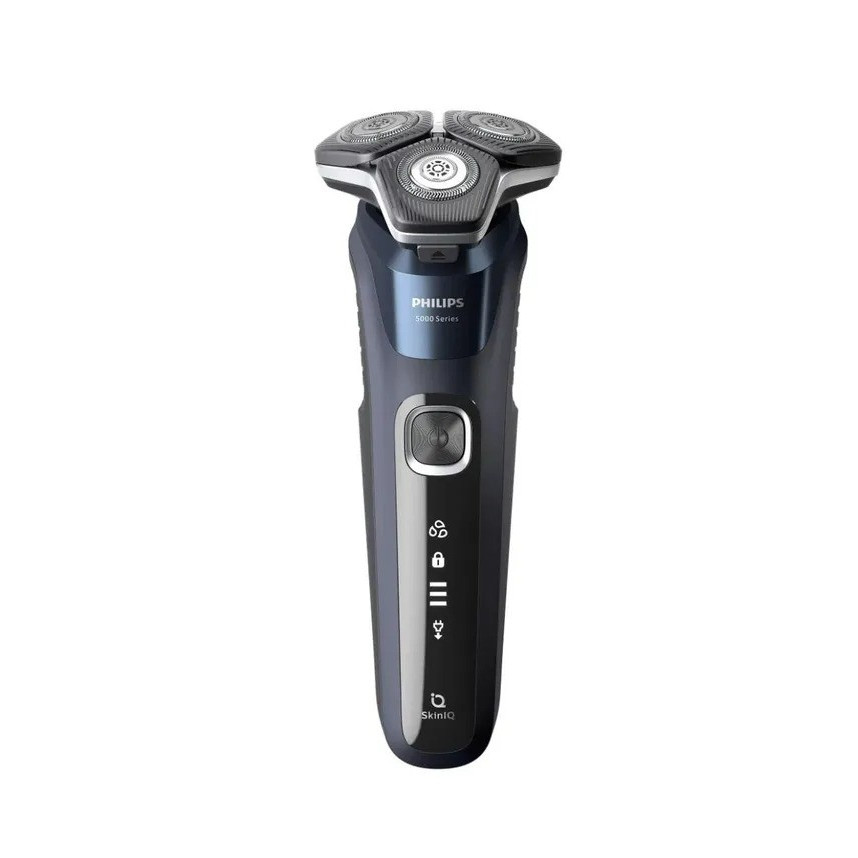 Умная электробритва Philips S5885/10 (черный/синий)