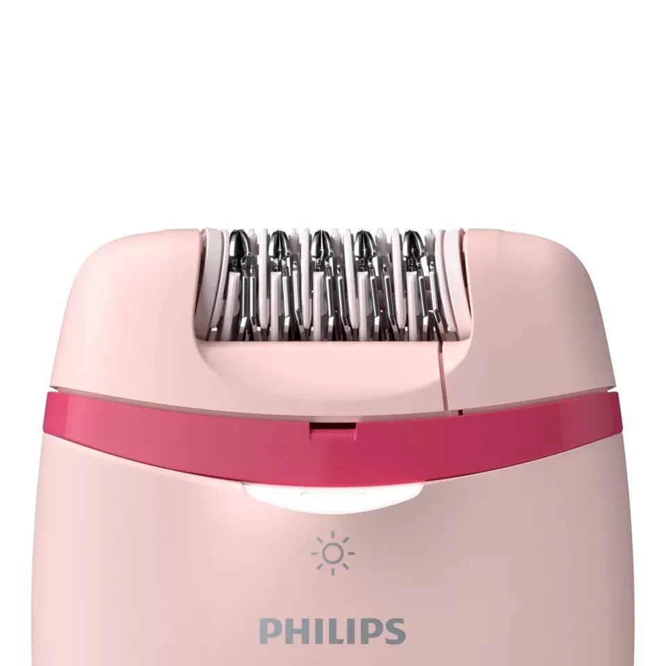 Эпилятор Philips Satinelle Essential BRE275/00 (розовый/белый