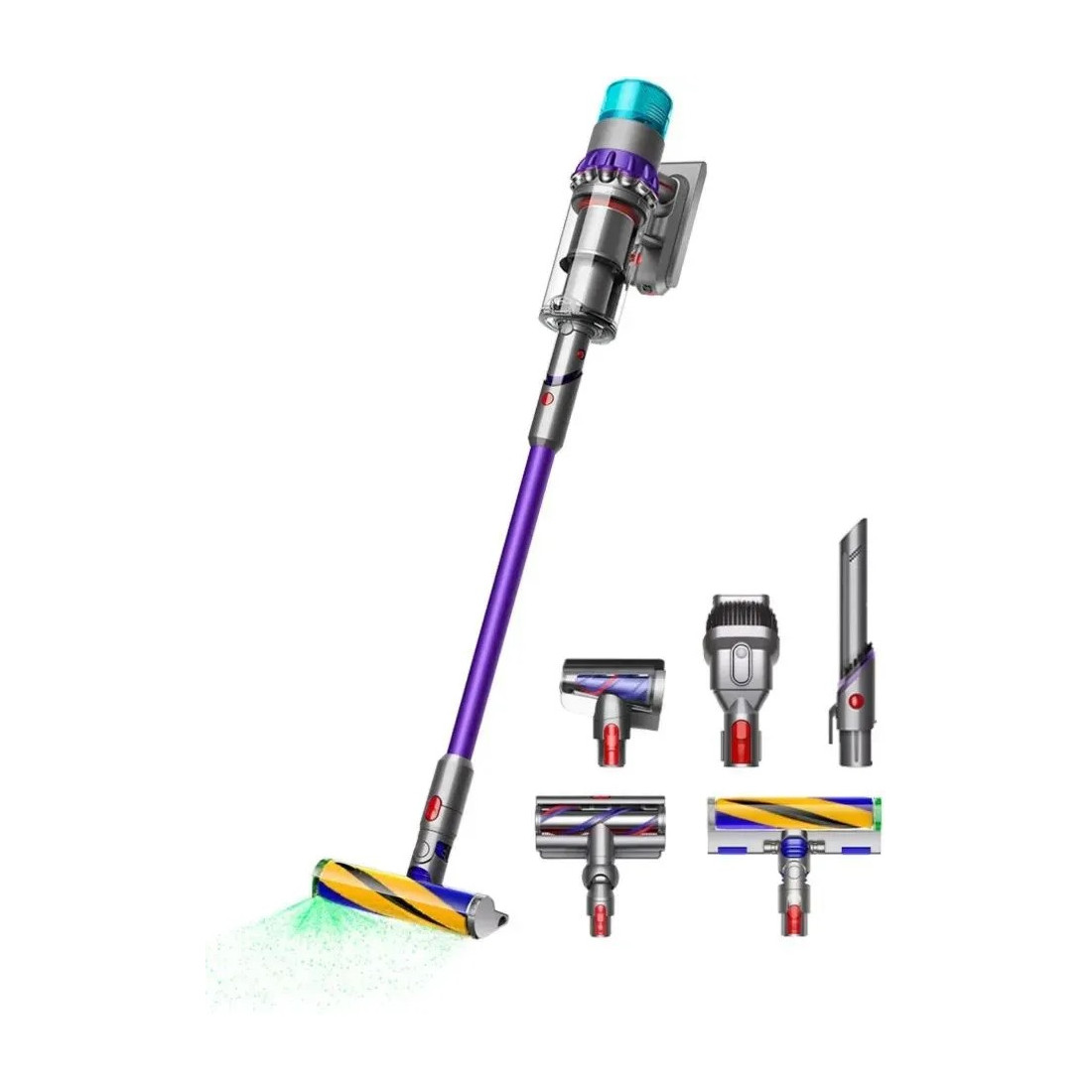 Беспроводной пылесос Dyson Gen5Detect Absolute SV23 (никель/фиолетовый)