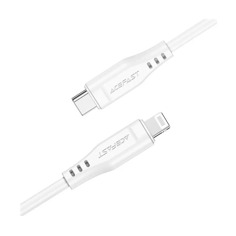 Кабель ACEFAST C3-01 USB-C to Lightning (белый)