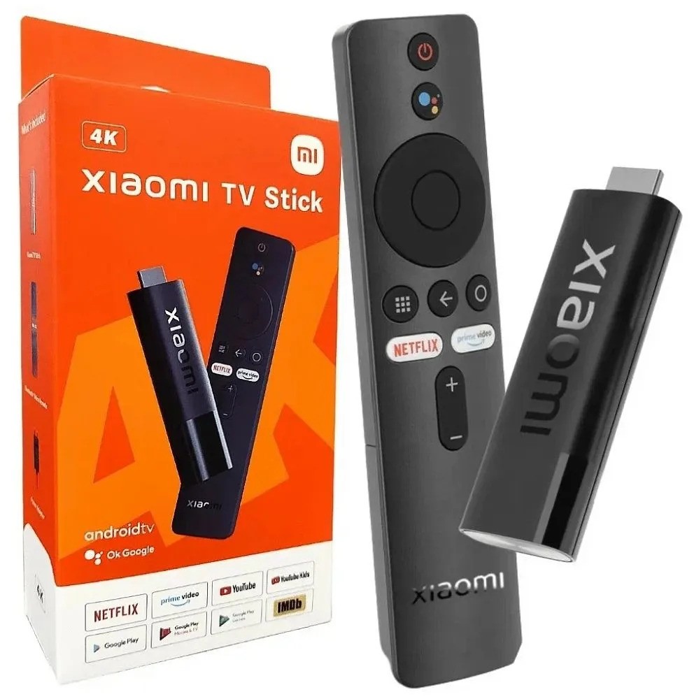 ТВ-приставка Xiaomi Mi 4K TV Stick (черный)