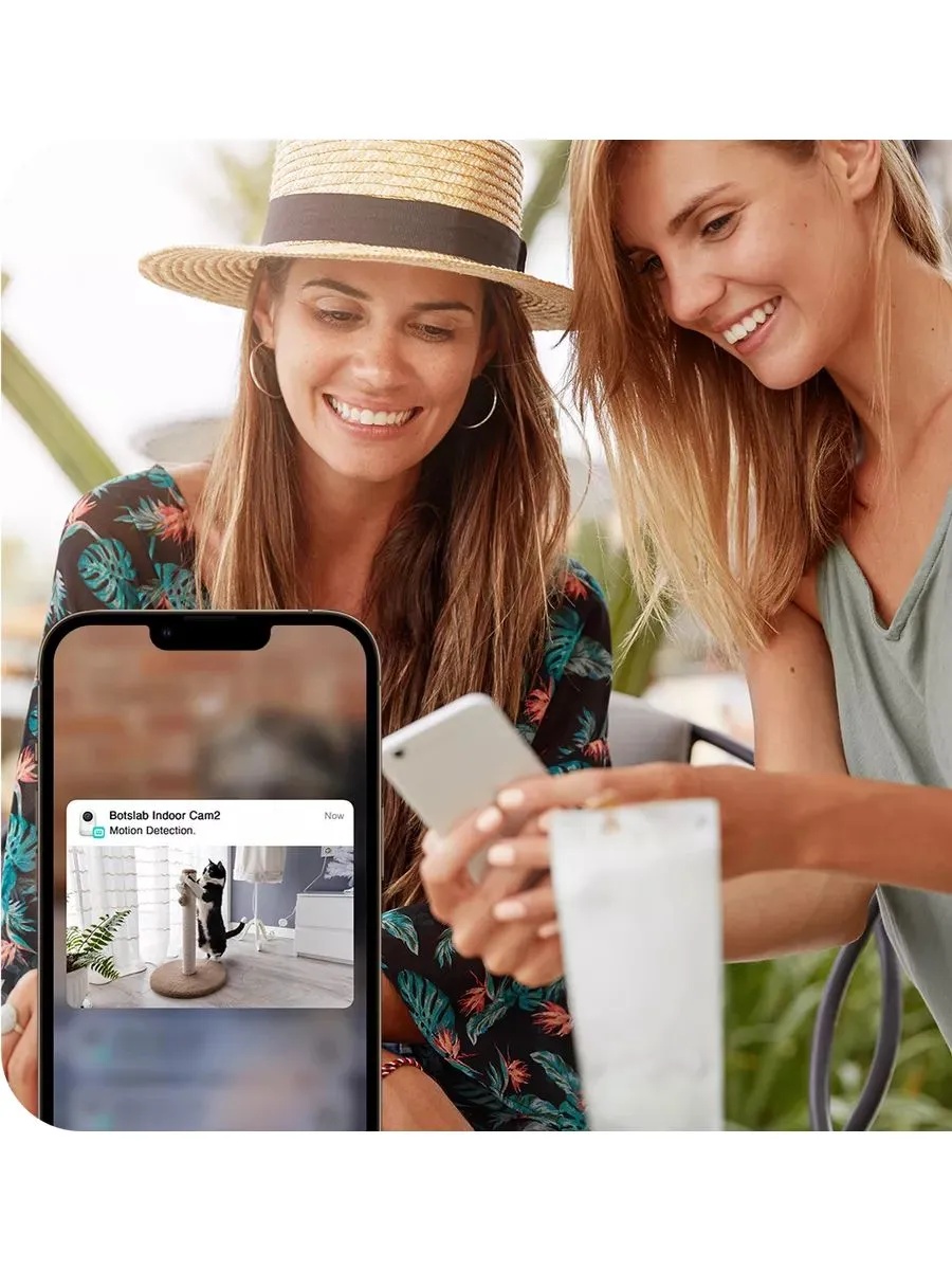Умная камера видеонаблюдения Botslab Indoor Camera 2E C212 (белый)