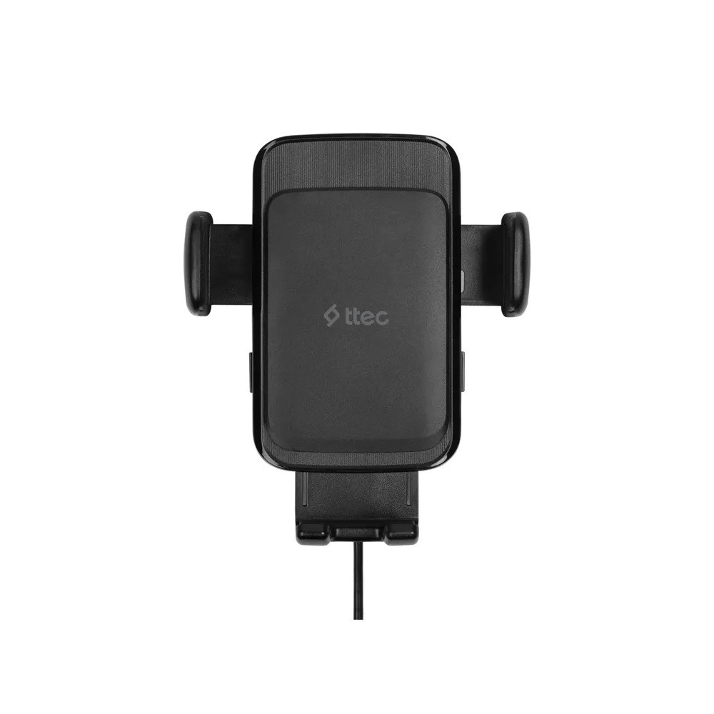 Держатель для телефона TTEC AirCharger Drive S Wireless Fast Charge In Car Phone Holder (с функцией беспроводной зарядки, черный)
