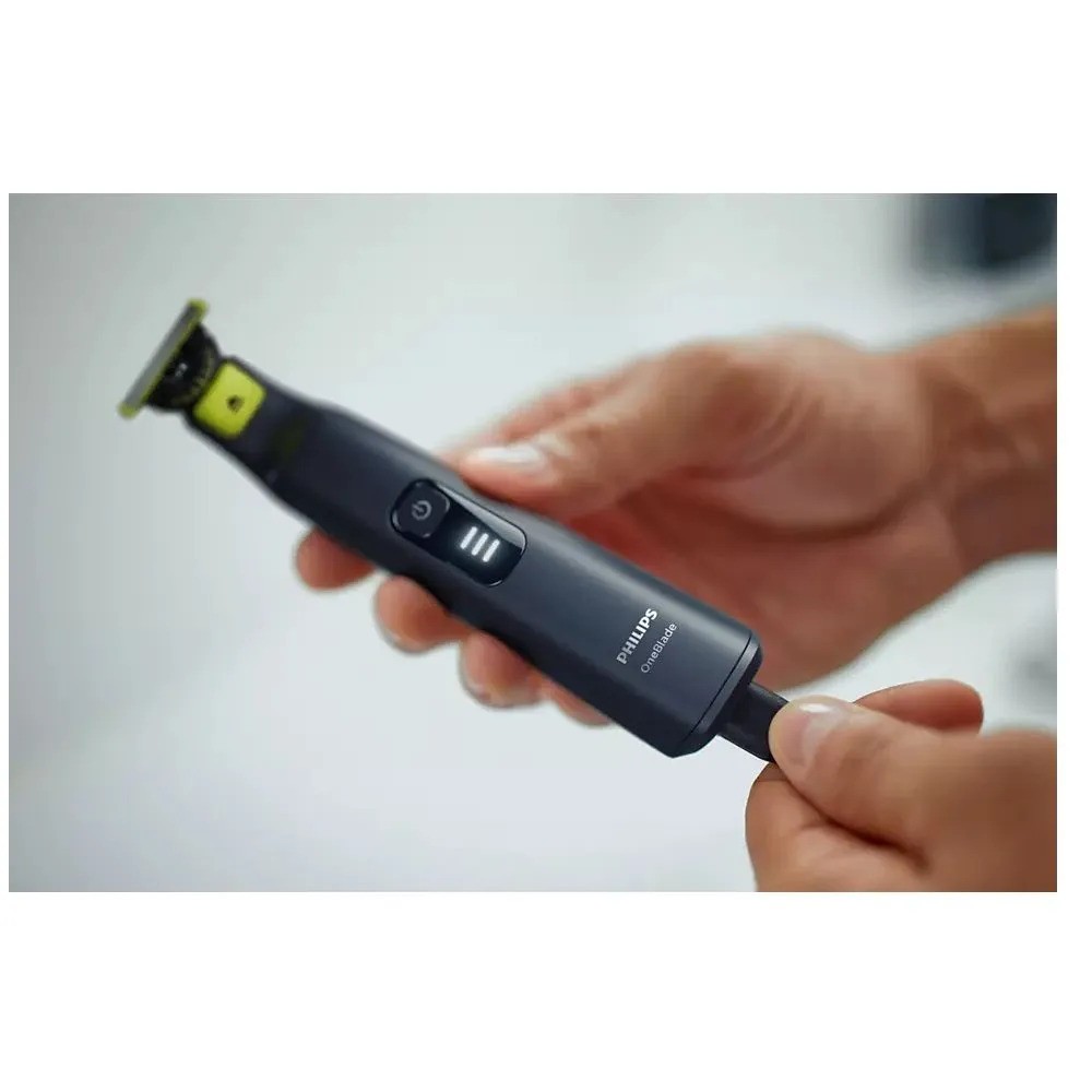 Триммер Philips Norelco OneBlade Pro 360 Face (черный/зеленый)