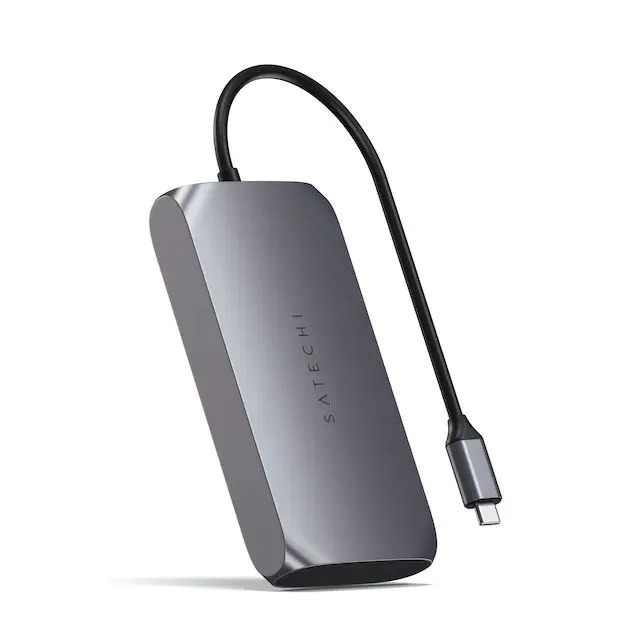 Адаптер Satechi USB-C Multimedia adapter M1 (серый)