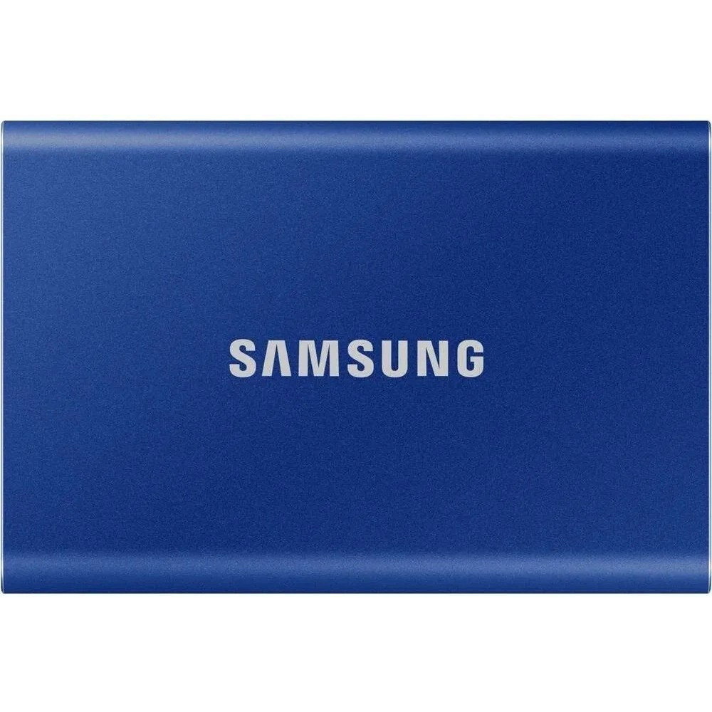 Внешний SSD накопитель Samsung T7 Portable (2 ТБ, синий)